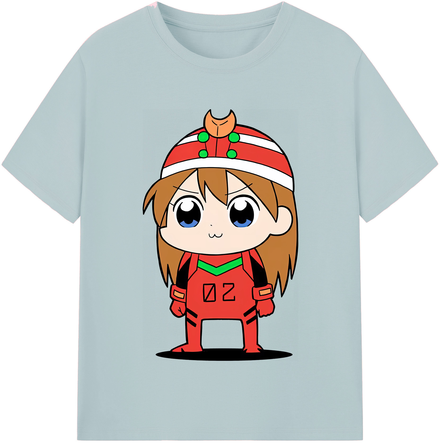（画像用） EVA 新世紀エヴァンゲリオン 綿100％半袖Tシャツ（フロントプリント）